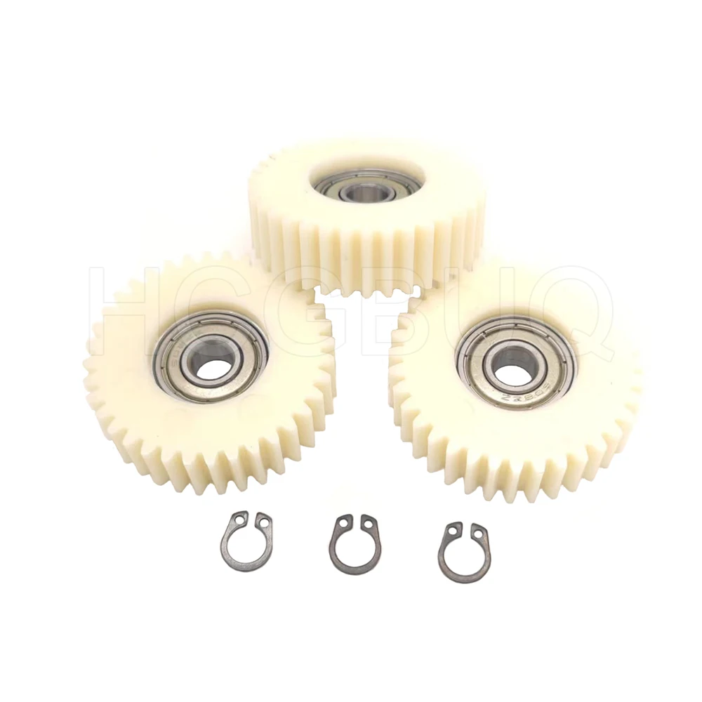 47.5x13.5mm Planetary Gear 36 Teeth Gears With 8mm Bearings Electric Bike Nylon Gear For Bafang Hub Motor E-bike Parts 3pcs motor gear transmission gear electric bike gear