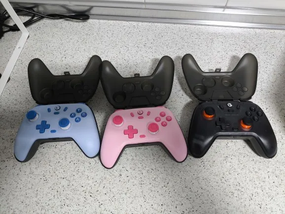 GameSir T4 Nova Lite Controlador de juego inalámbrico Gamepad para Switch, Android, IOS, PC y Steam Games Hall Effect Stick photo review