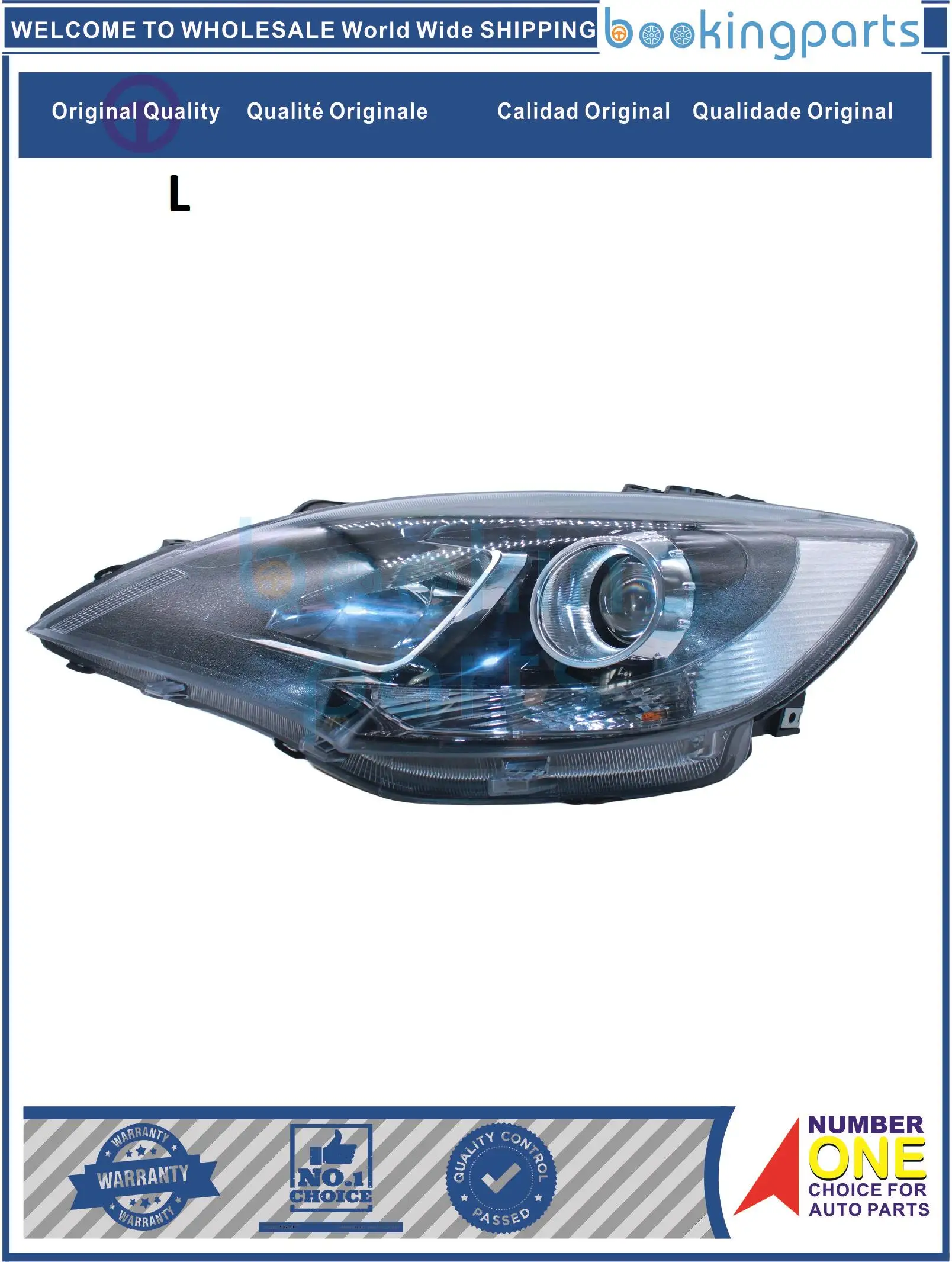 

HEA77481(L), Headlamp For CHERY FULWIN2 SPORT 1.5L GLX 2017 CHILE COLOMBIA