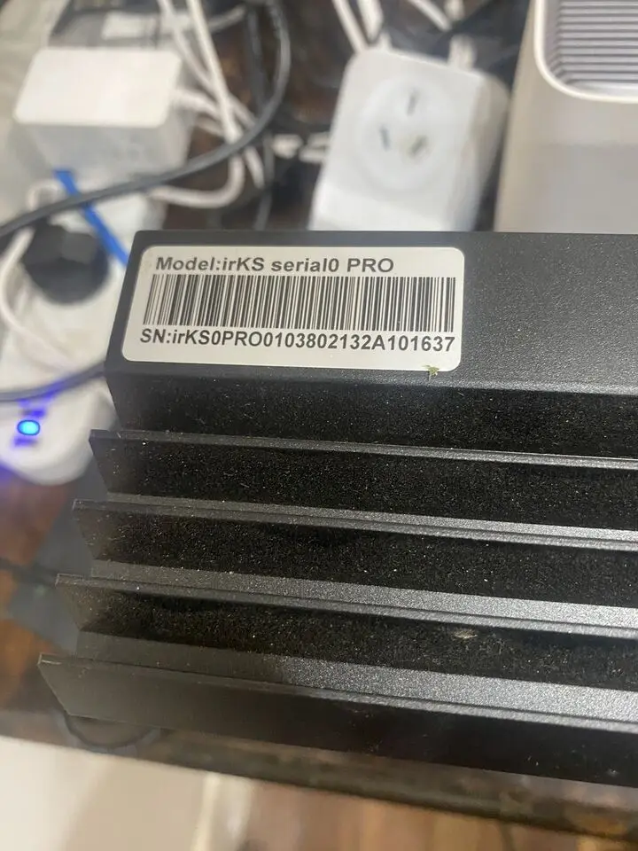 

1 BUY 3 GET 2 FREE IceRiver KAS KS0 Pro Asic Kaspa Miner 200Gh/S With PSU