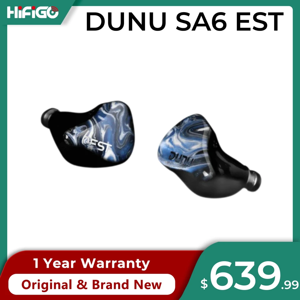 Dunu-in-earイヤホン,sa6 est 6ba 2estドライバー - AliExpress