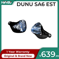 DUNU SA6 EST / SA6EST 6BA+2EST Hybrid Drivers In-Ear Earphone with Hulk Pro Mini Stock Cable Q-Lock Plus Interchangeable Plug 1