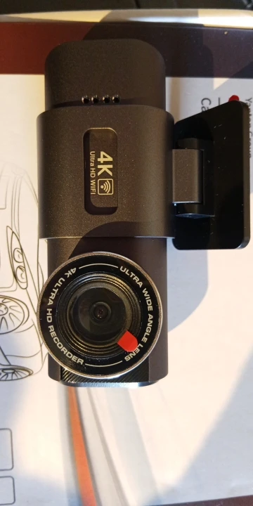 Dash Cam 4K UHD Recording Car Camera DVR Night Vision Video Recorder Built-In Wi-Fi Support GPS 24H Parking photo review