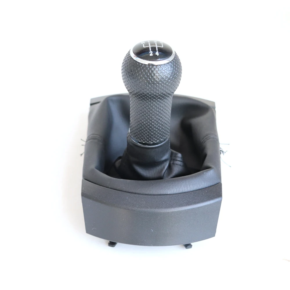 

Leather Car Styling Gear Shift Knob Lever Gaitor Boot Dustproof Cover Case For SEAT Ibiza 2002 2003 2004 2005 2006 2007 2008