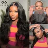 UNice PreEverything 13x4 Frontal Wig Human Hair Body Wave Lace Front Wig Pre Cut Pre Bleached Pre Plucked Lace Wig Ready To Wear 1