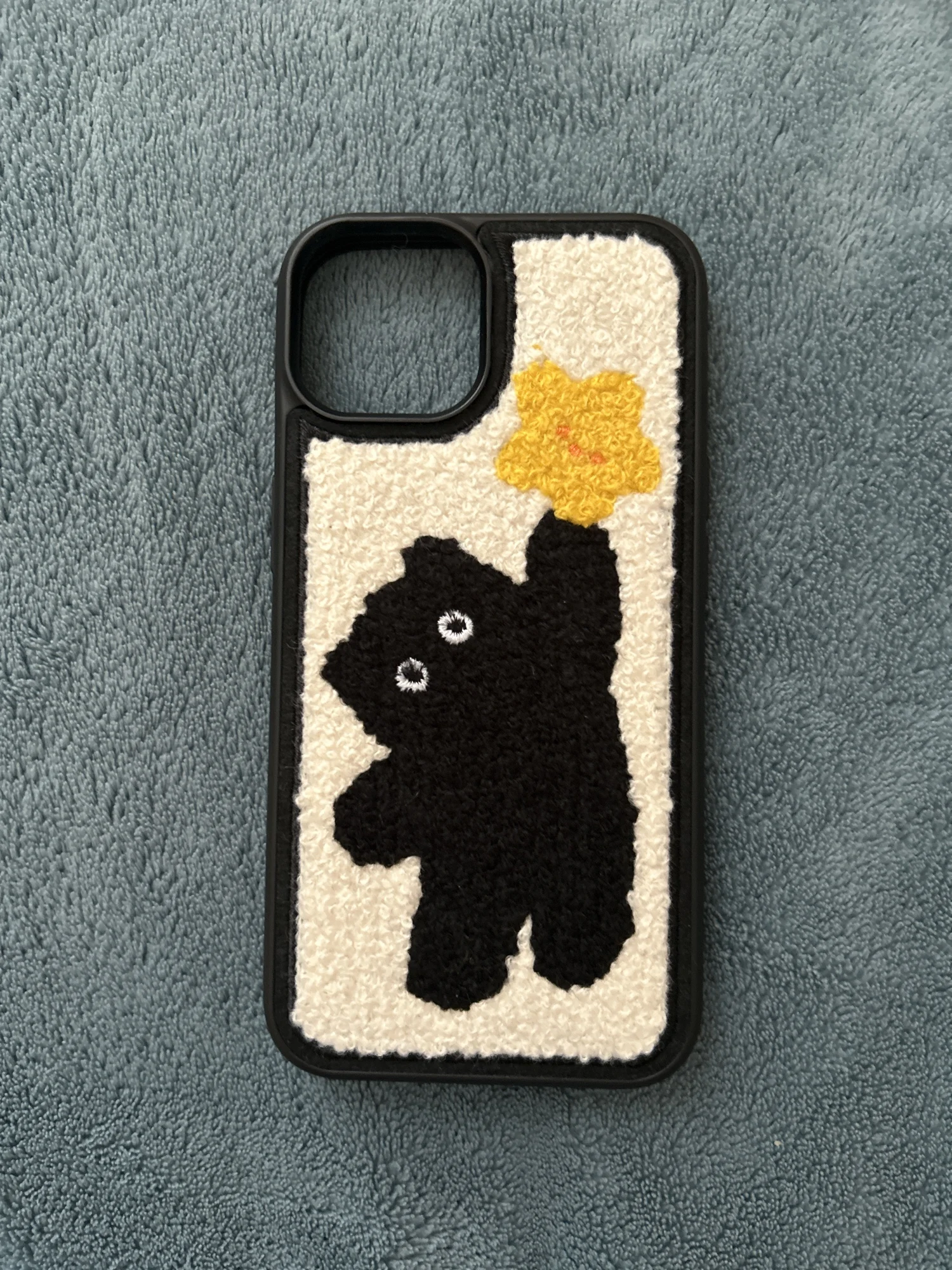 Korean Plush IPhone Case, customer photo