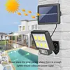 LED Solar Split Wall Lamp 3 Mode Waterproof Motion Sensor Lamps Garden Street Lighting Solar Lamp For Garage Security Wall Light 2