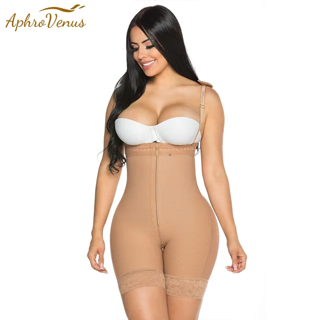 Fajas Colombiana Mujer Women's Tummy Control High Waist Shapewear Bodysuit  Slimming Triangle Butt Lifter Body Shaper - AliExpress