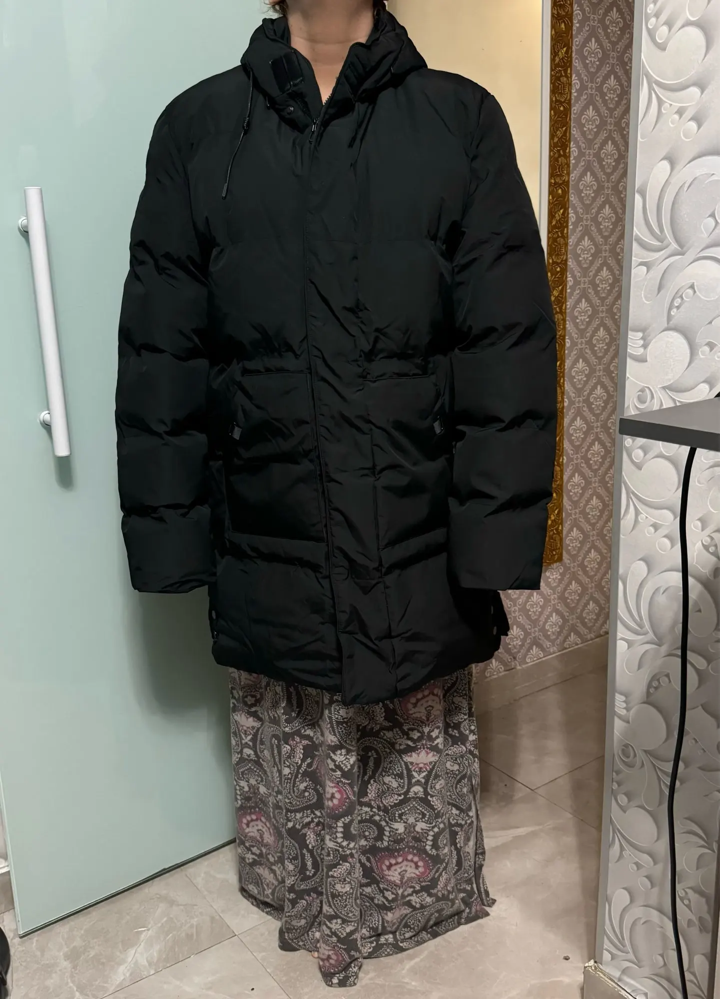 Lange Militärjacke für kalte Temperaturen photo review