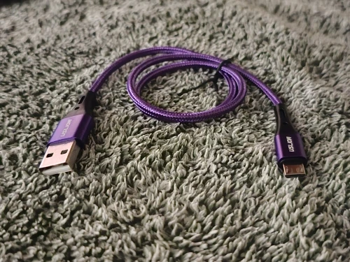 USLION 3A Micro USB Cable Fast Charging for Samsung Xiaomi Huawei Realme OPPO Android Mobile Phone USB Data Wire Cord 0.5/1/2/3M photo review