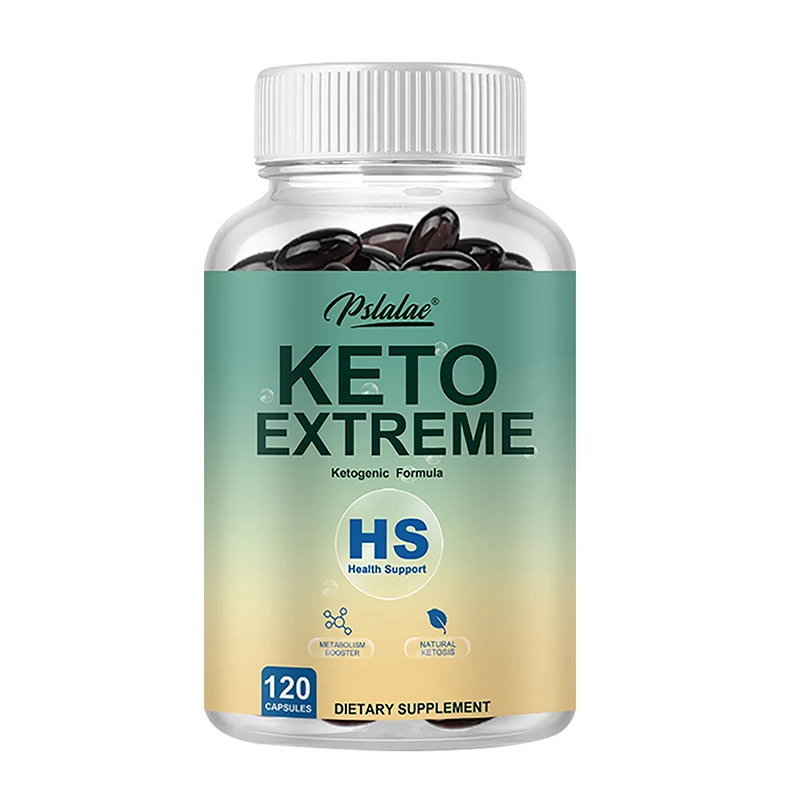 Cápsulas cetogénicas: control de peso y grasa, quema de grasa abdominal, desintoxicación, digestión, inmunidad - 120 cápsulas