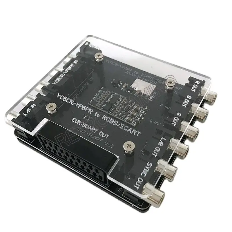 

Color Difference Component YUV to RGBS/SCART European Converter