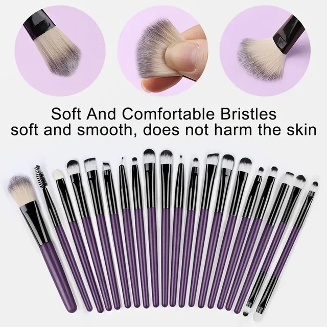 Set de Brochas de Maquillaje Premium – Kit Completo Profesional con Accesorios