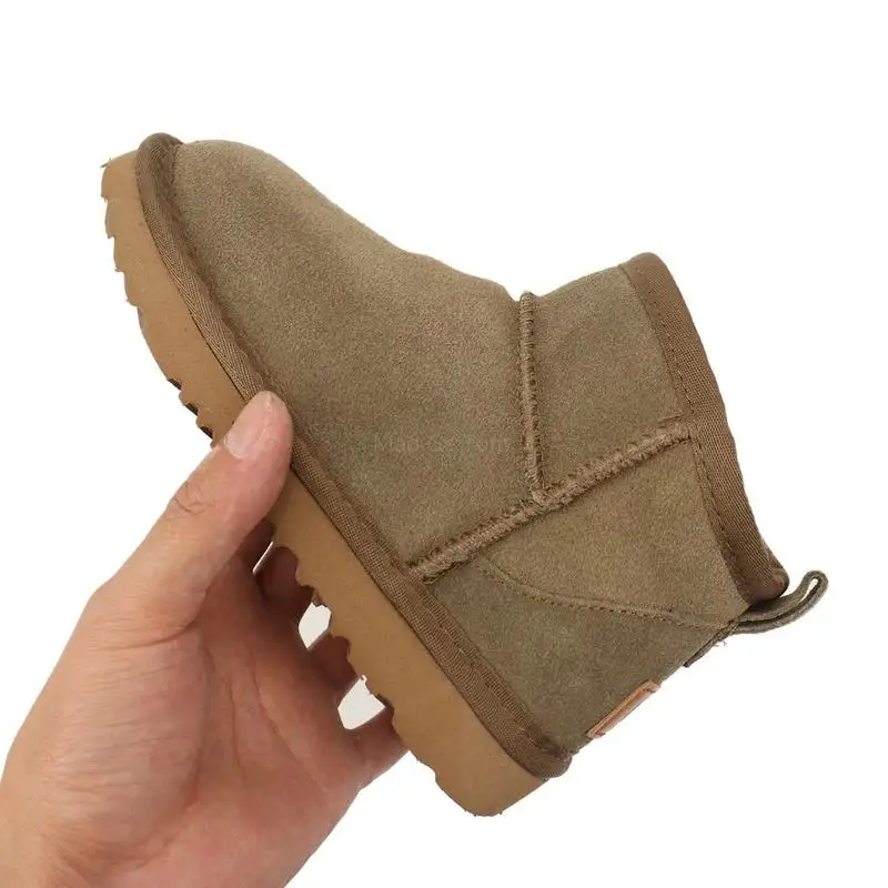 

23 Designer Kids Toddler Classic Ultra Mini Boots Snow Boot Women Men Fur Sheepskin Tasman Tazz Chestnut Sand Beige Winter Ankle