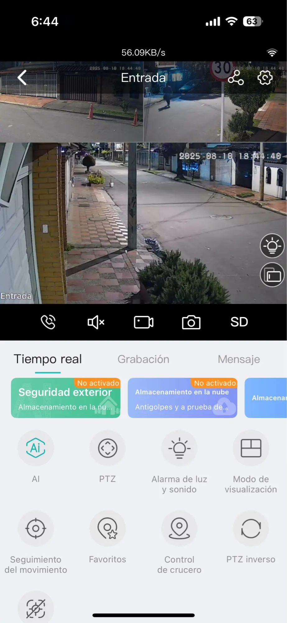 Three Lens PTZ IP Camera Outdoor HD Three Screen WiFi Security Camera Auto Tracking Dual Len Wirelss CCTV Camera iCsee photo review