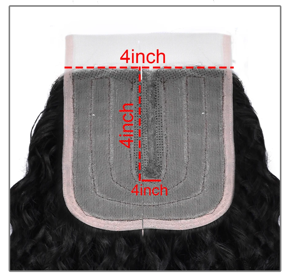 12-30 Inch Kinky Curly Hair Bundles With T Lace Closure 1B# Synthetic Hair Bundles Weave Extensions W/ T Part Lace Closure