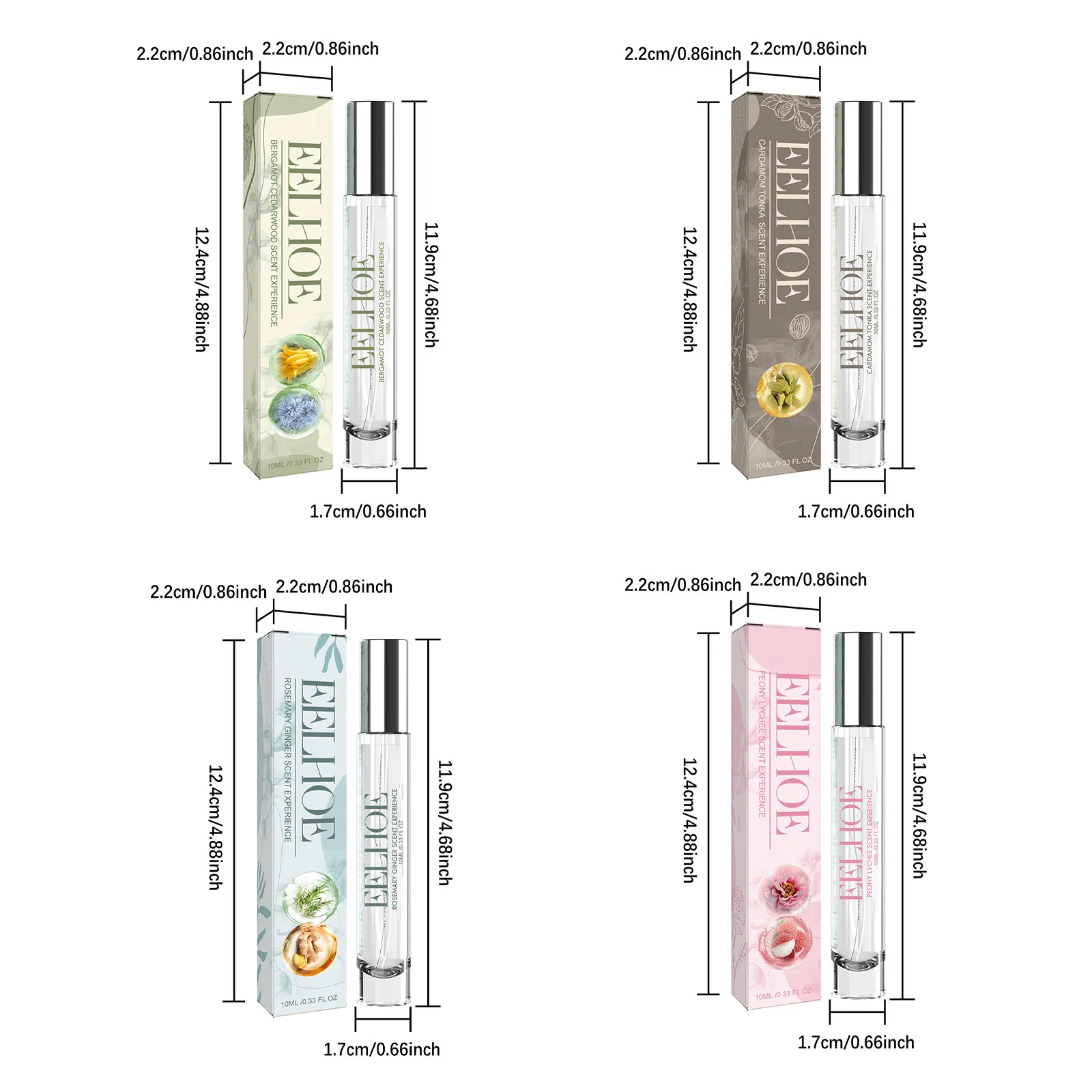 Eelhoe 10ml Glamour Pheromone Air Refresher Scented Diffuser Flirting Seduction Deodorant Natural Charming Lasting Aroma Spray