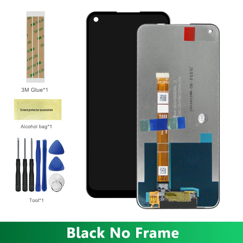 Kit Vitre Tactile + Écran LCD Pour Oppo A54 5G (CPH2195) - Noir - Neuf Avec Garantie 1 An