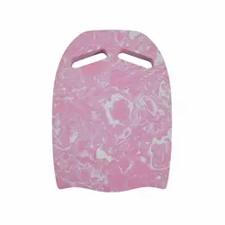 Enhanced Swim Kickboard: Beginner - Friendly Flotation Board for Adults, Sky Blue Thickness (Pink Camo)