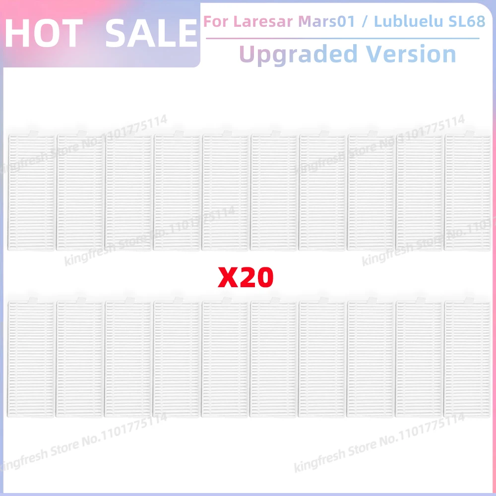 Ersatz-Seitenbürsten Für Laresar Mars01 & Lubluelu SL68 Saugroboter – 6er Set