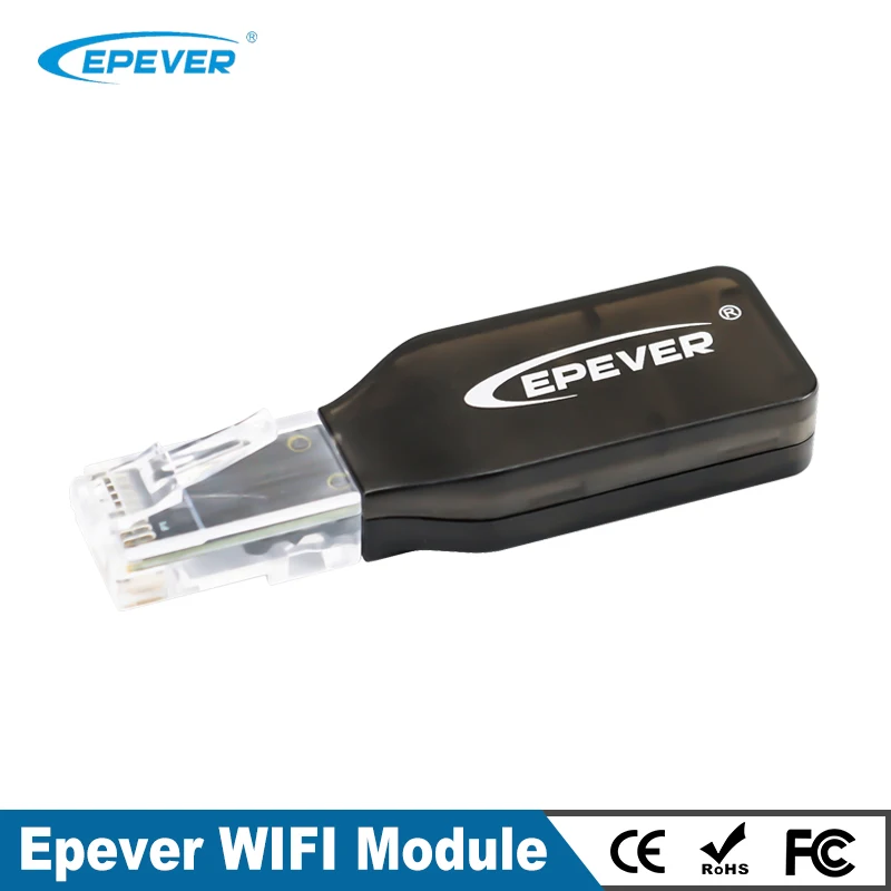 

EPever WiFi 2.4G RJ45 D WIFI Serial Server RS485 to WIFI Support APP For EPsolar Tracer Solar charge Controller