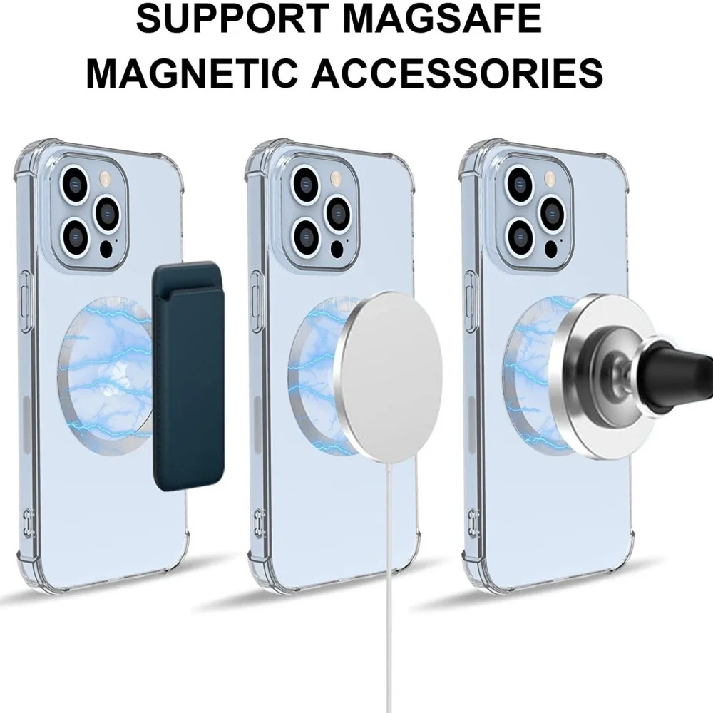 5/10 Pcs Magnetic Ring Wall Holder For iPhone Magnet Wall Mobile Phone Holder Magnetic Car Phone Stand Powerful Magnet Car Mount