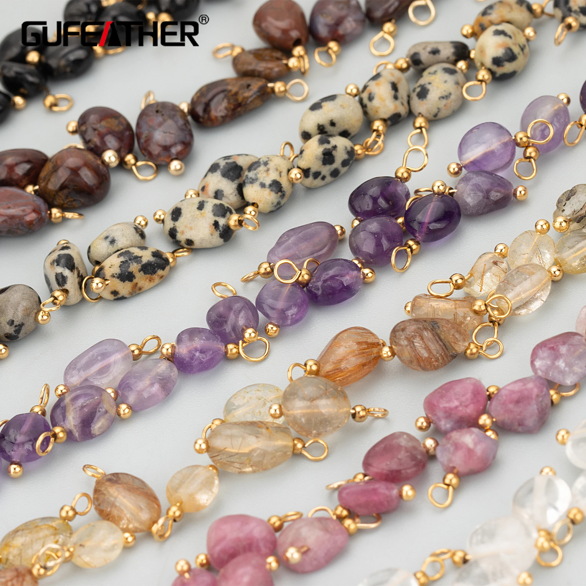 GUFEATHER ME17,jewelry accessories,stainless steel,natural stone,hand made,charms,diy pendants,jewelry making,20pcs/lot natural hand made ornaments amethyst house semi precious stone crystal craft