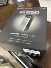 Anker737 PowerBank 24000mAh 140W出力 Anker 24000mAh 140W GaN Prime Power Bank - Silver: USB & USB
