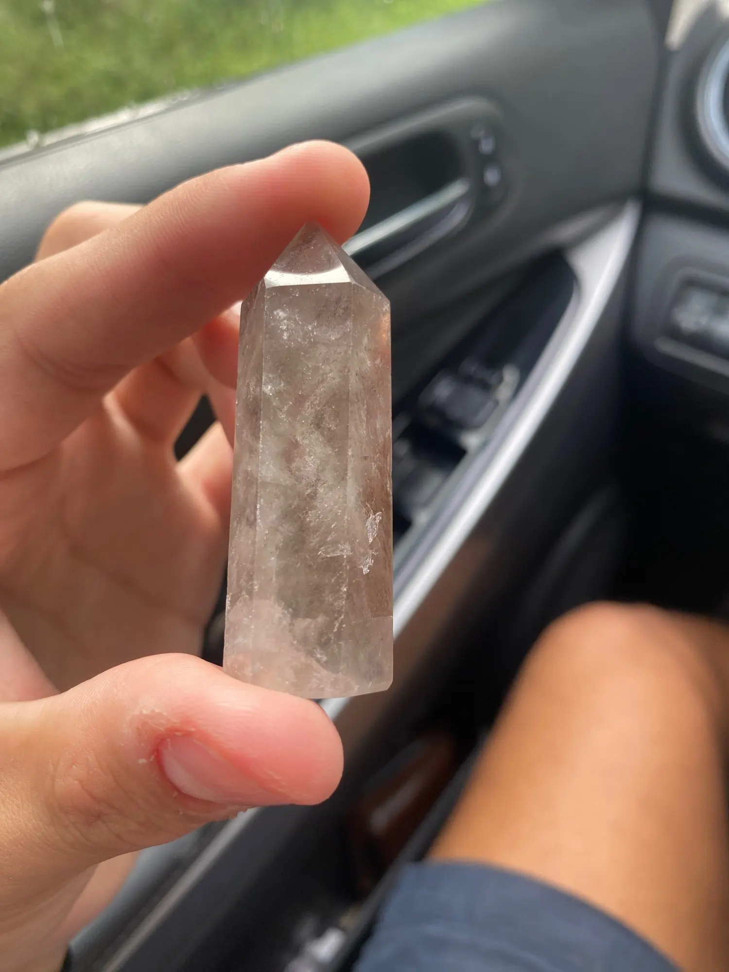 Aura Rose Quartz Stone photo review