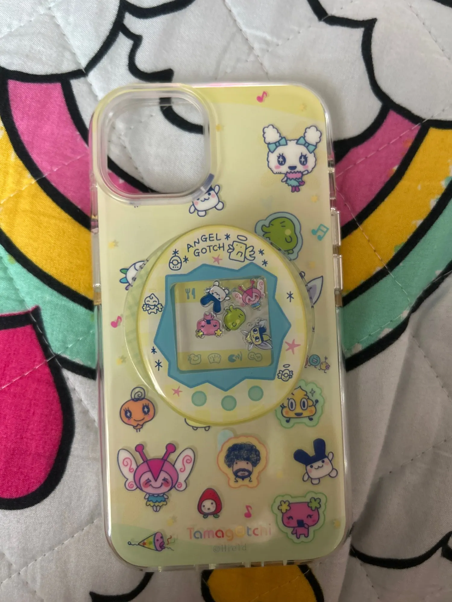 Kawaii Retro Pixel iPhone Case, customer photo