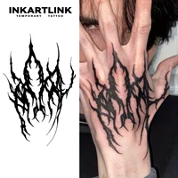 Ink Demon Temporary Tattoo,Lasts To 15 Days New Technology Magic Waterproof Semi Permanent Sticker. 1