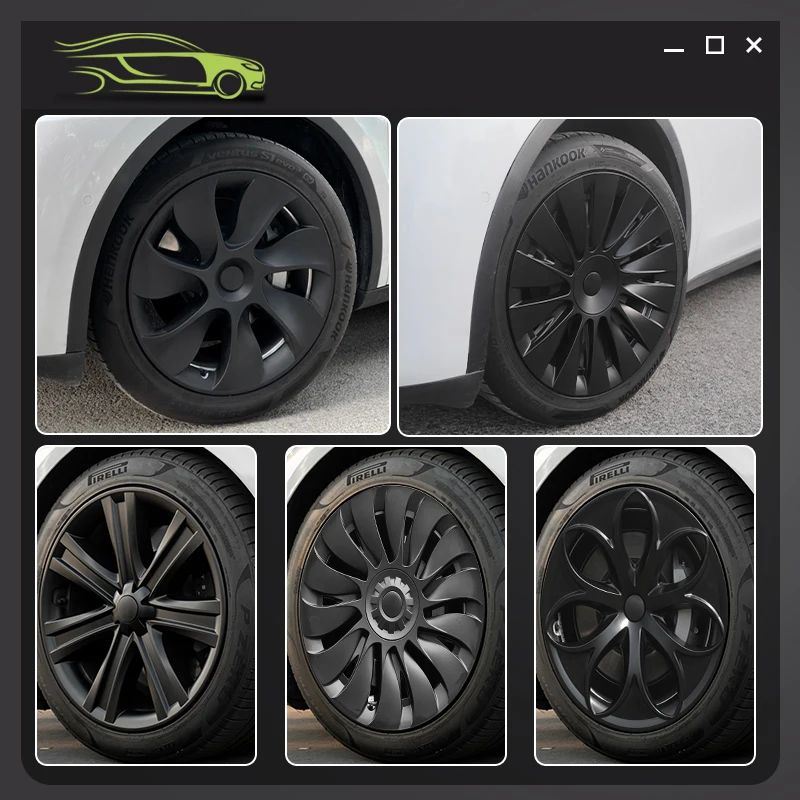 Tesla Model S Model Y 19 Inch Wheel Cover Set