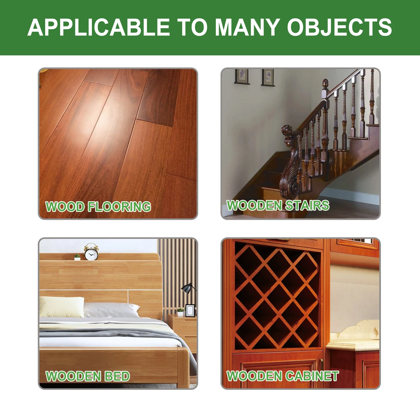 Jaysuing 100g Wooden Floor Gap Filler Strong Adhesion Mildewproof Repair Crack Waterproof Anti-fouling Wooden Floor Gap Adhesive