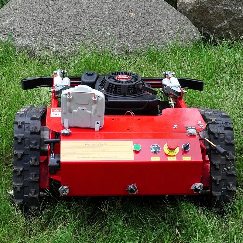 CustomizedGarden Home TZ550L Use 9HP Automatic Mini Gasoline Grass Cutter Remote Control Slope Lawn Mower With Competitive Price 2