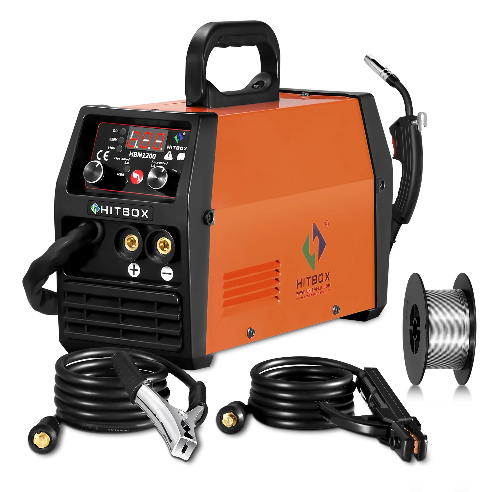 HZXVOGEN MIG Welding machine Semi-Automatic Argon Welding 4 in 1Tig Mig Mini Welding Inverter MIG-250 160 A Machine Welder hot air soldering Welding Equipment