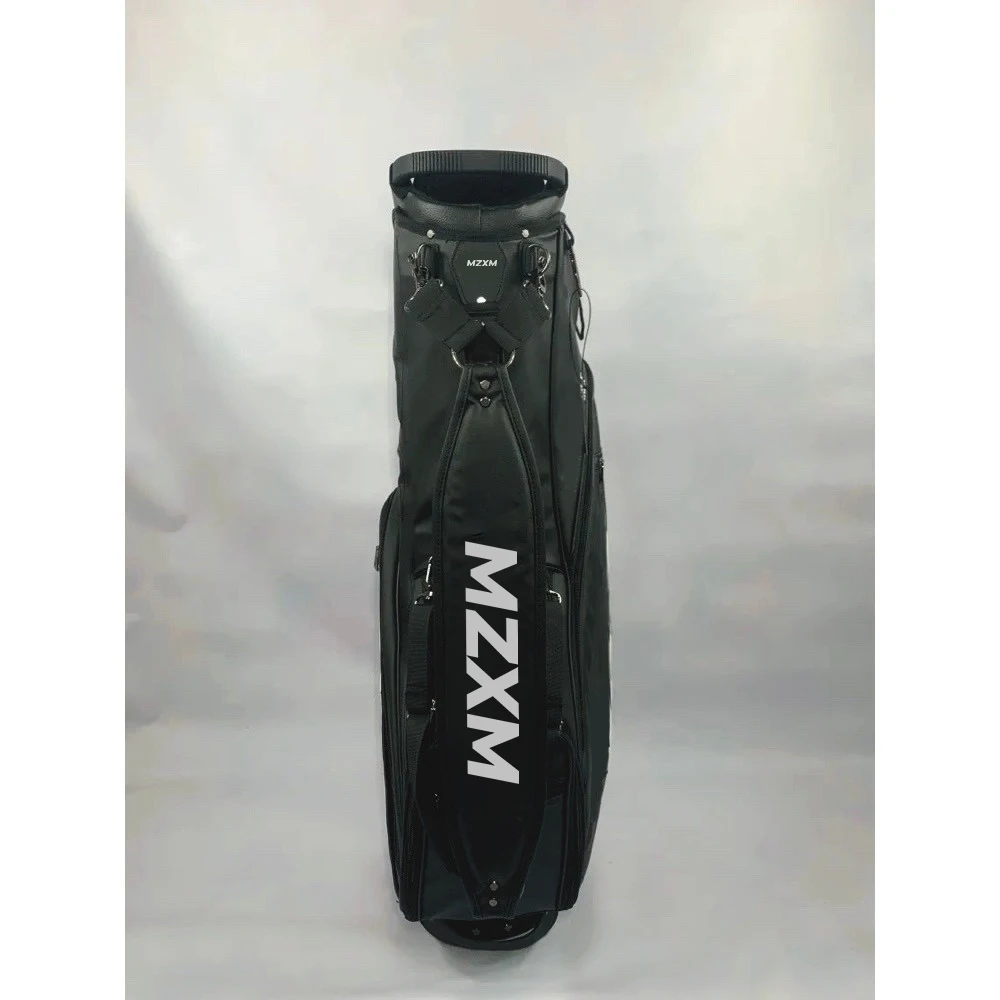 2024 Golf Club Bag for Men Luxury Style Black Color Golf Caddy Bag have Wheels Convenient for Golfer to Move Men's Golf Bag