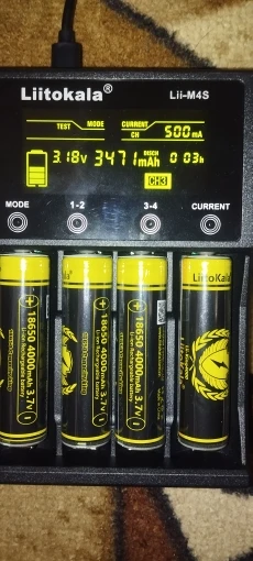 1-40pcs LiitoKala KING4000-PCB 18650 battery 3.7V 4000mAh li-ion Rechargeable Batteries Hight Power Discharge 30A Larger Current photo review