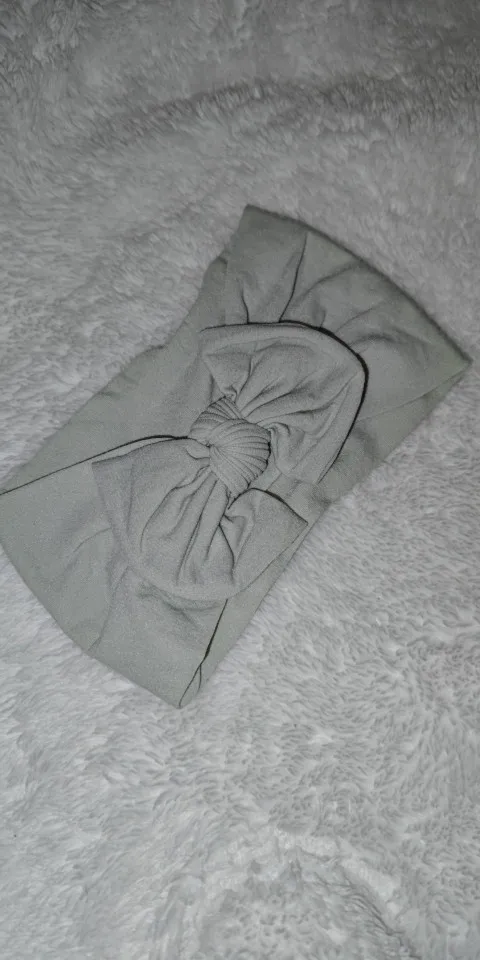 Cute Floral Nylon Baby Headband photo review