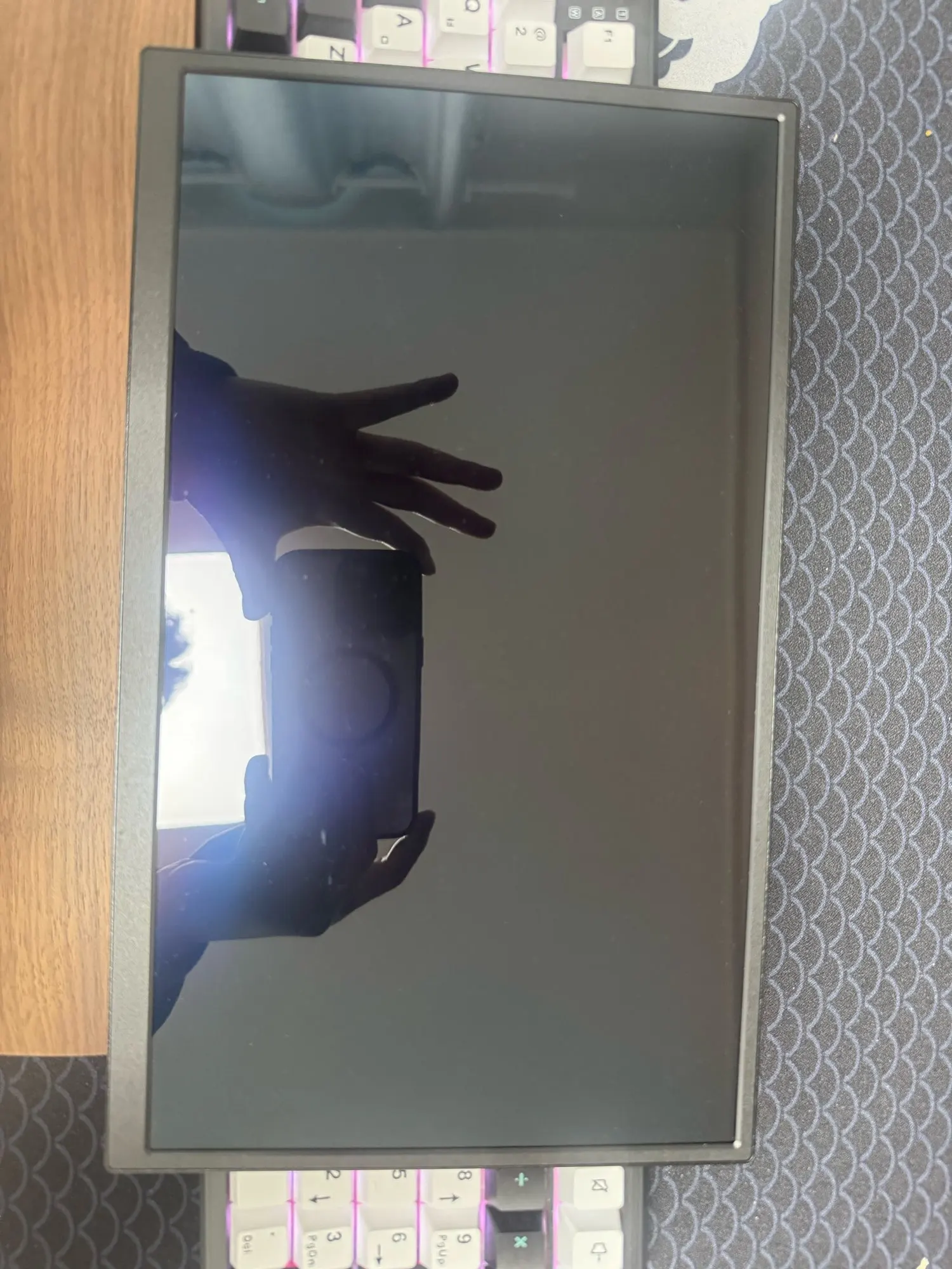 VCHANCE 13.3 Inch 4K OLED Portable Monitor AMOLED 100% DCI-P3 USB