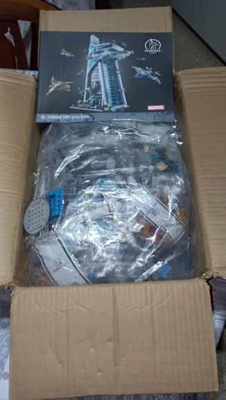 Marvel Classic Tower Battle 5201pcs Building Blocks Architecture Street View For Kids Birthday Christmas Gifts