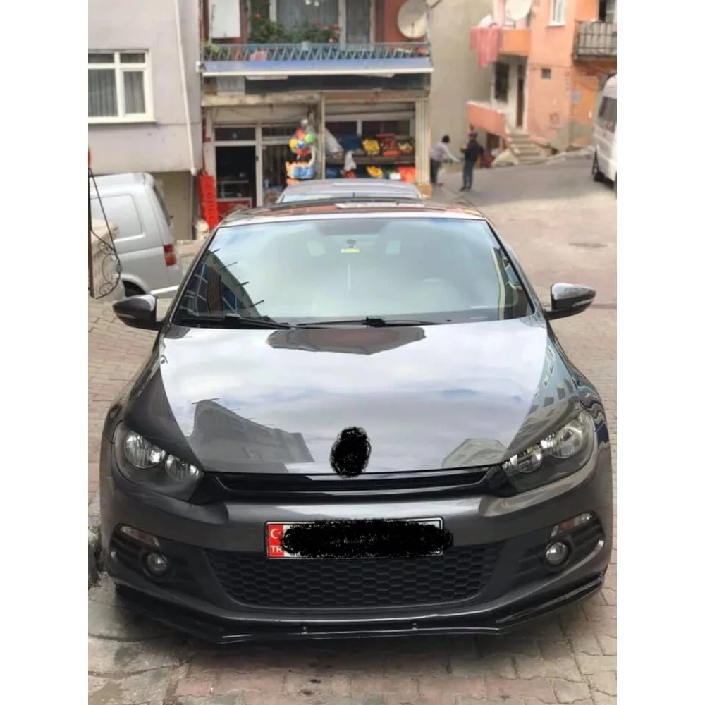 Becquet Avant Pour VW Scirocco R (2009-2015) - Lèvre Spoiler Inférieure - Protection Et Style Sportif