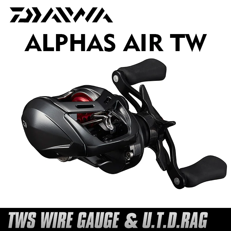 

Original 2020 DAIWA ALPHAS AIR TW Baitcasting Fishing Reels Air Spool Low Profile 7.1:1/8.6:1 Gear Ratio 3.5KG Max Drag T-Wings