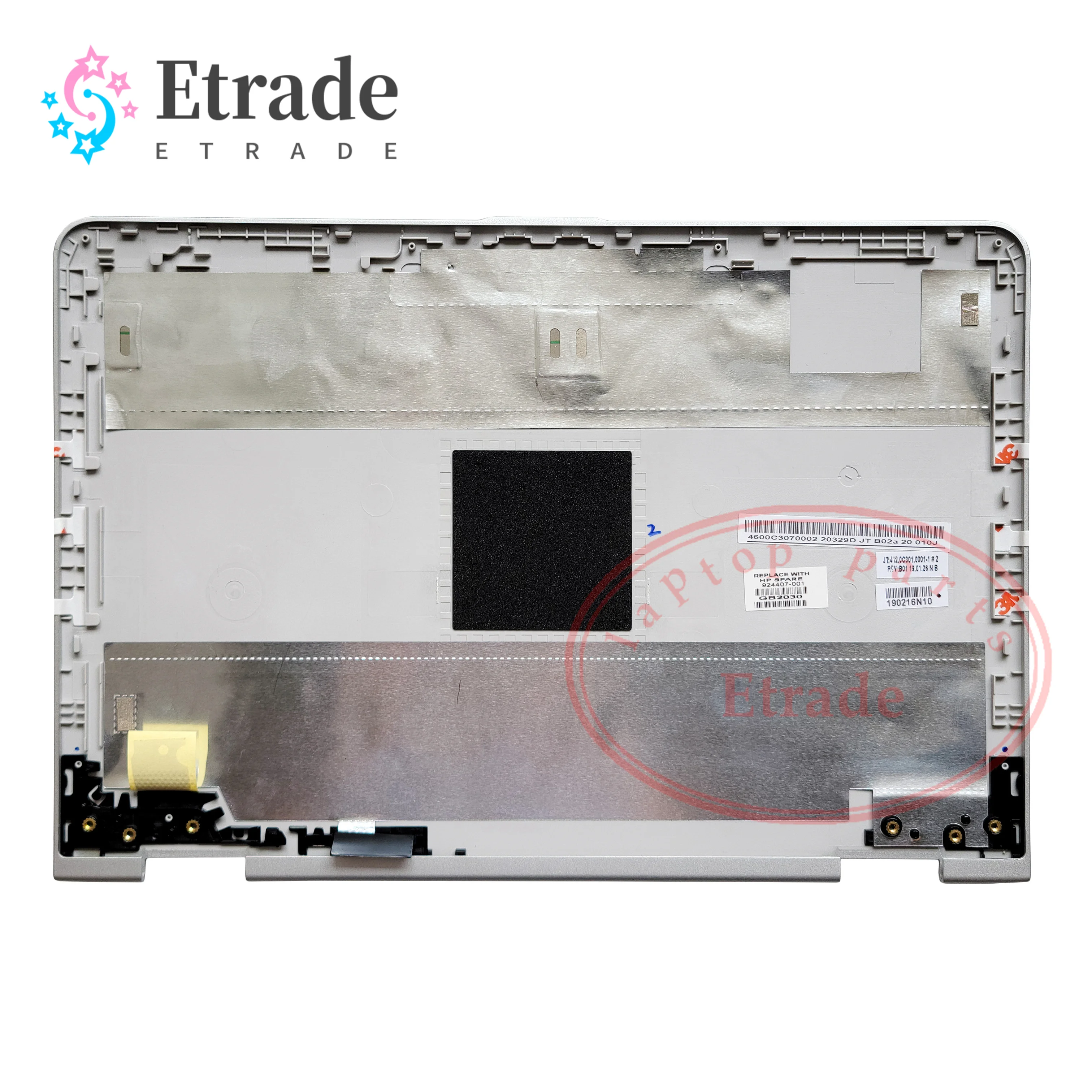 HP 파빌리온 X360 11-AD 시리즈용 LCD 후면 커버, LCD 베젤, 팜레스트, 하단 케이스, 924407-001, 924409-001, 460.0C302.0002, 신제품