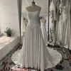 Mryarce 2025 Trends Basque Waist Elegant Wedding Dresses Strapless Silk Satin A Line Bridal Gowns 5