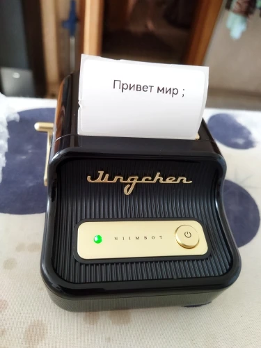 Wireless Thermal Label Printer photo review