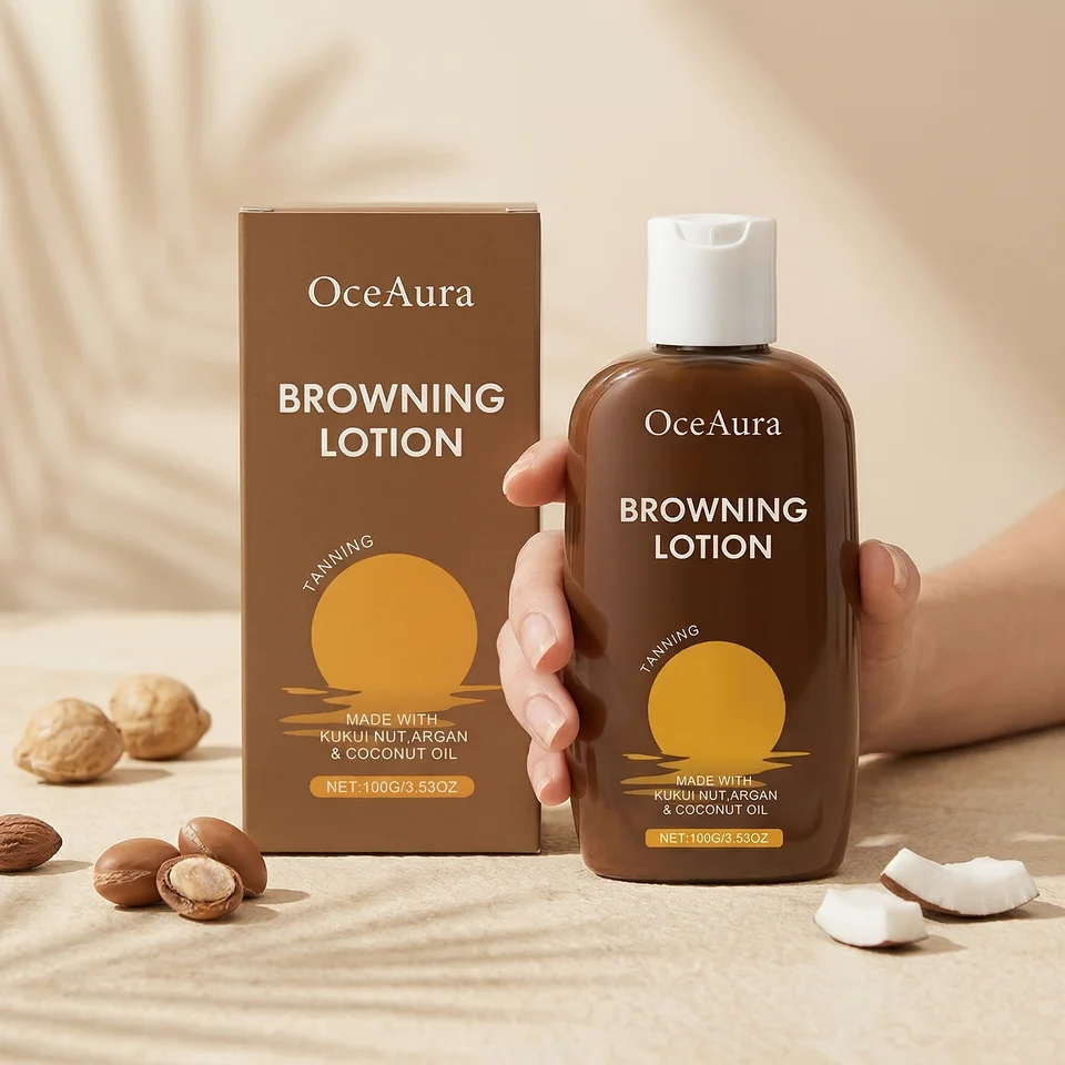 OceAura Sunless Tanner Moisturizing Browning Lotion
