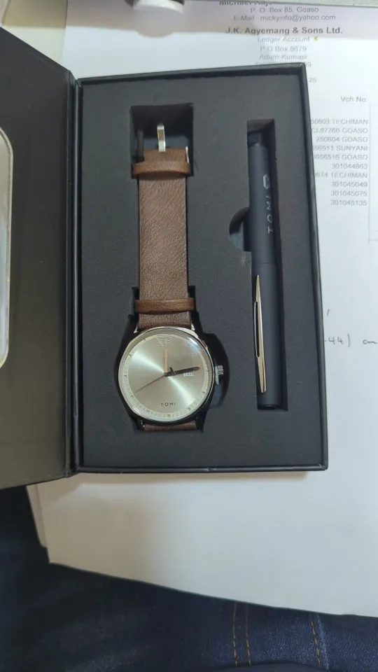 TOMI™ Executive Duo Gift Set – Watch & Pen photo review