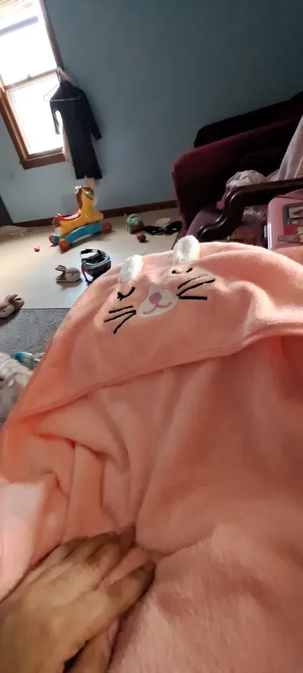 Comentário sobre a toalha de banho com capuz para bebé