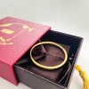 Fashion Bracelets Simple Gold Bangles Designs With 24k Gold Plated Chunky Gold Bangle Dubai Jewelry 6