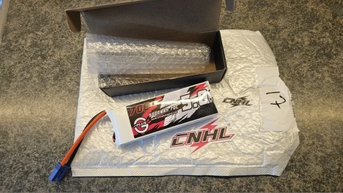 CNHL Lipo Battery 4S 14.8V 5000mAh 70C G+Plus With EC5 Plug For Car Truck Tank Helicopter Quadcopter Airplane Boat Hobby Part photo review